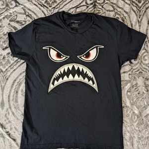 Upper Playground Size Medium Black Cotton Short Sleeve Crew Neck T Shirt